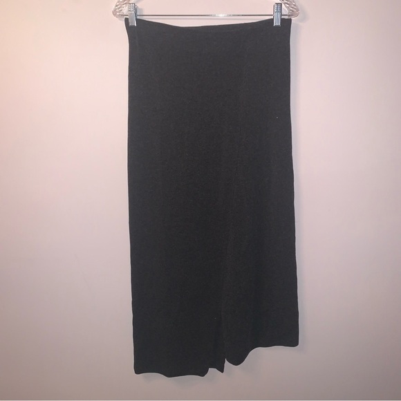 Annette Gortz Grey Virgin Wool Blend Maxi Skirt M - Picture 2 of 8